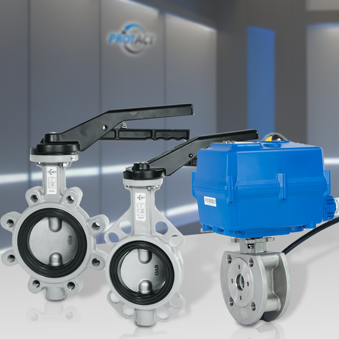 Verschieden betätigte Armaturen