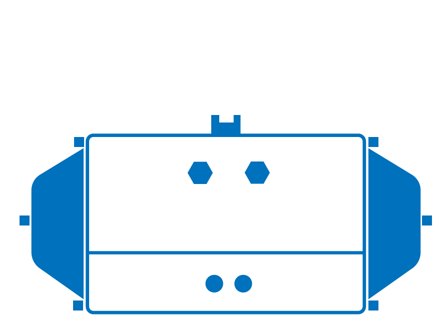 icons weiss pneumatisch